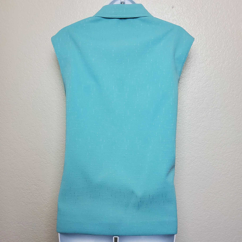 ACT III Turquoise Blazer Tank, Women's Medium