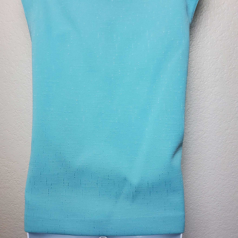 ACT III Turquoise Blazer Tank, Women's Medium