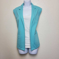 ACT III Turquoise Blazer Tank, Women's Medium