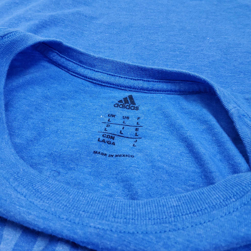 Adidas Blue Thunder Playoffs Tee, Women's Large - Trinity Thrift