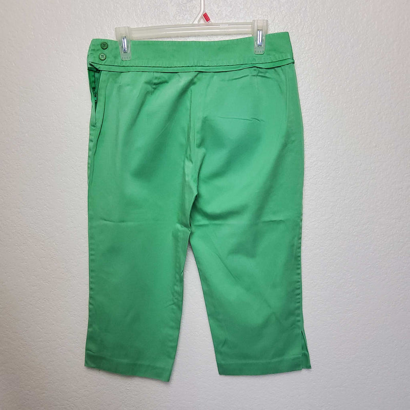 Alanni Green Capris, Women's Size 8 - Trinity Thrift