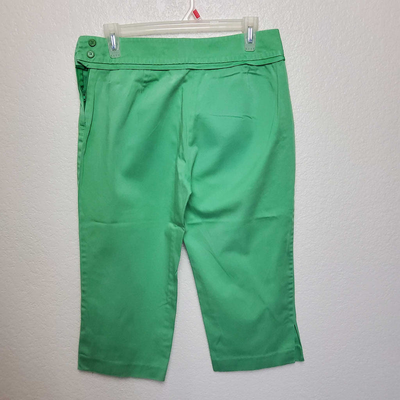 Alanni Green Capris, Women's Size 8 - Trinity Thrift