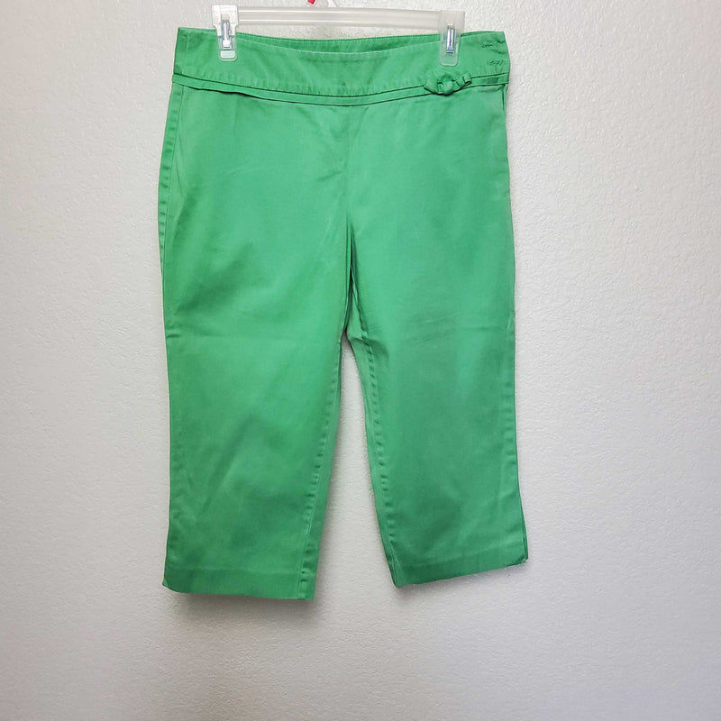 Alanni Green Capris, Women's Size 8 - Trinity Thrift