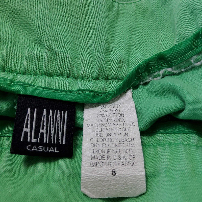 Alanni Green Capris, Women's Size 8 - Trinity Thrift