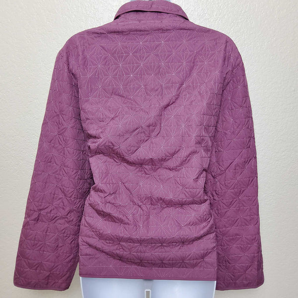 Alfred Dunner Mauve Embroidered Jacket, Women's Petite Size 10 - Trinity Thrift