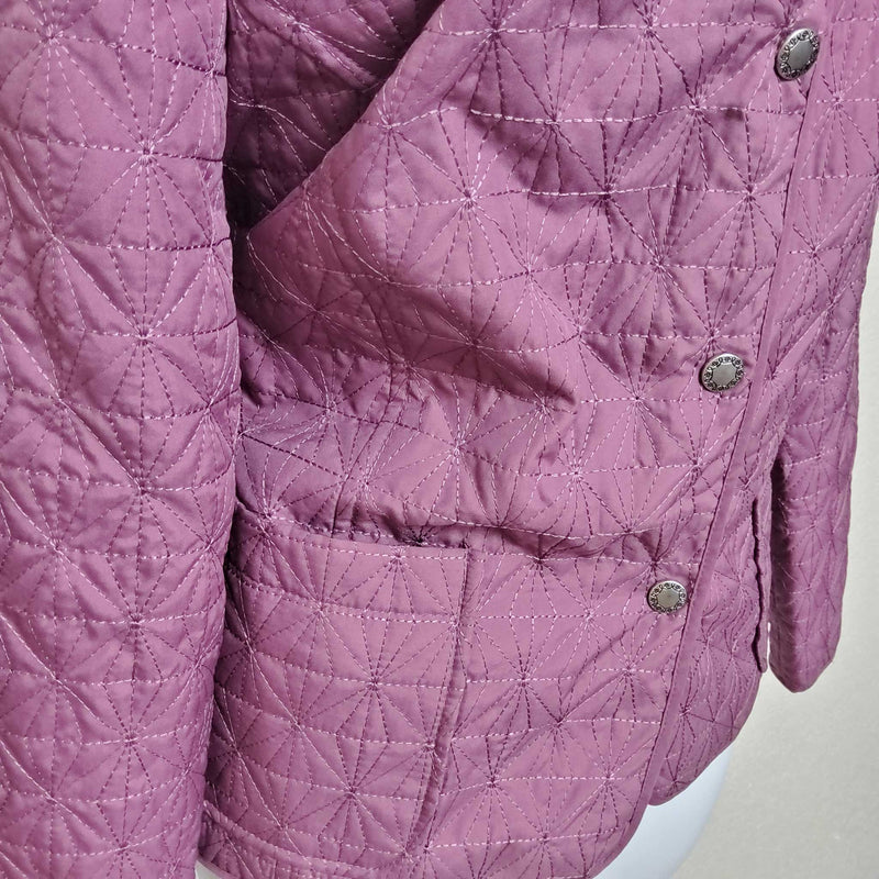 Alfred Dunner Mauve Embroidered Jacket, Women's Petite Size 10 - Trinity Thrift