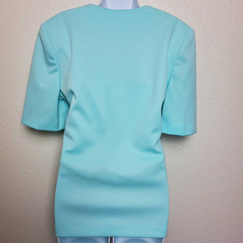 Alfred Dunner Turquoise Blazer - Trinity Thrift