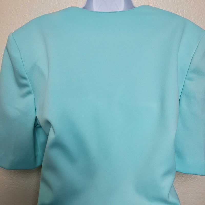 Alfred Dunner Turquoise Blazer - Trinity Thrift