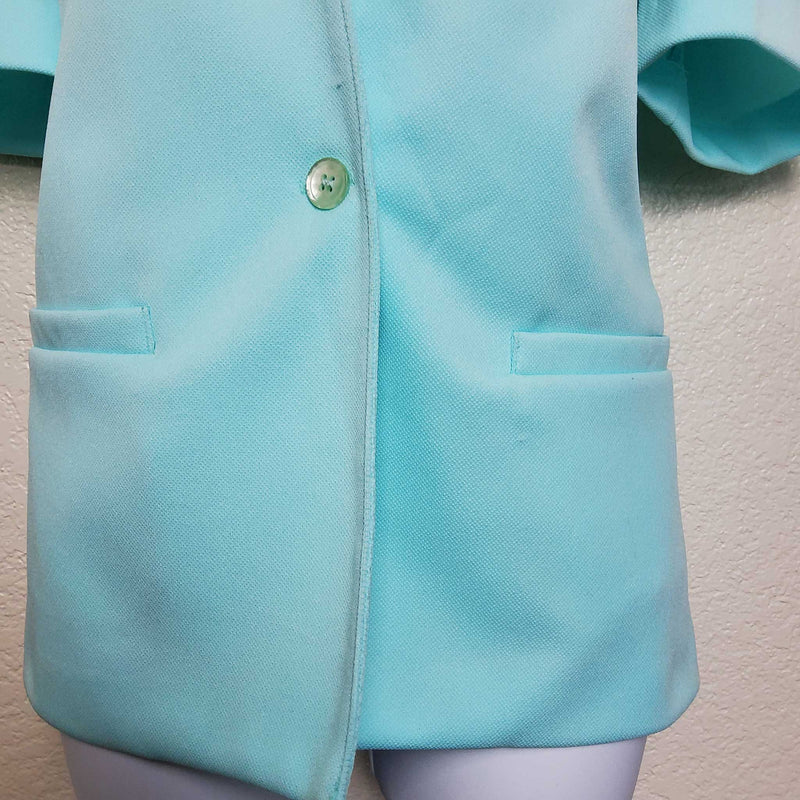 Alfred Dunner Turquoise Blazer - Trinity Thrift