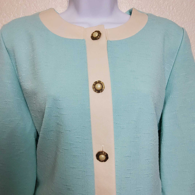 Anthony Richards Turquoise Blazer - Trinity Thrift