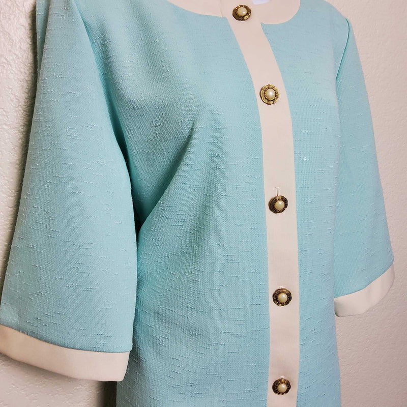 Anthony Richards Turquoise Blazer - Trinity Thrift