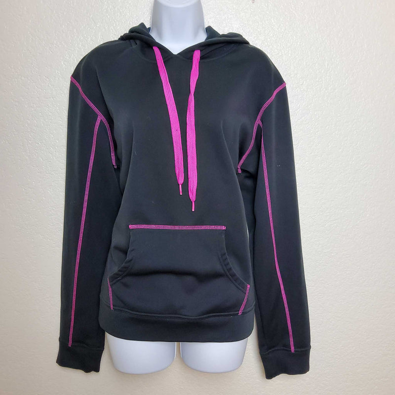 BCG Black Pullover Hoodie with Pink Stitching, Women's Extra Large –  Trinity Thrift