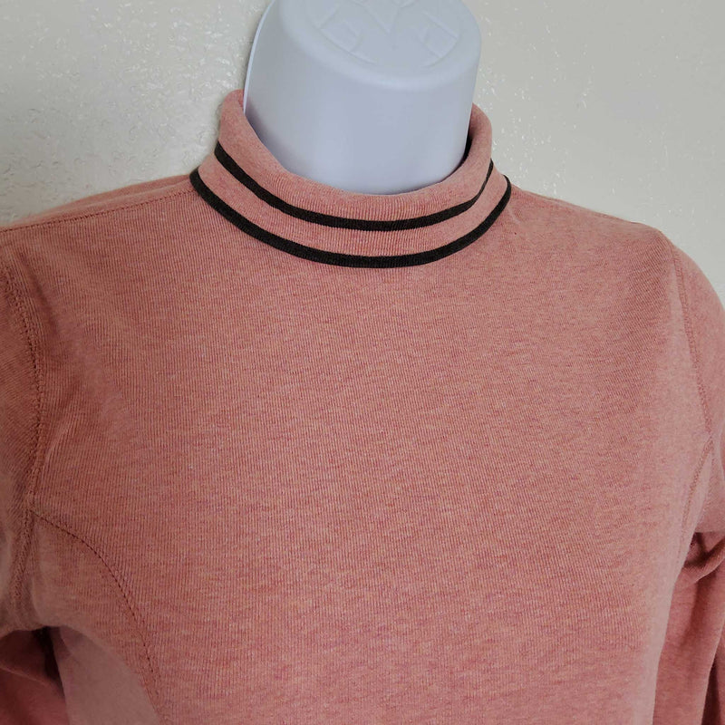 Banana Republic Peach Mock Turtleneck, Women's Medium - Trinity Thrift