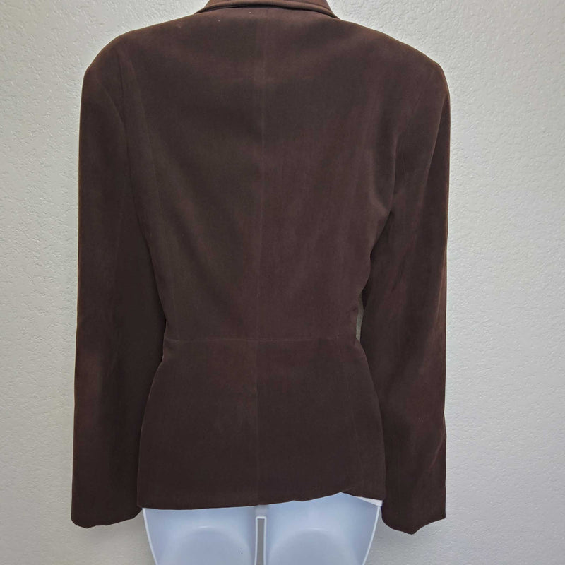 Bentley Arbuckle Brown Blazer, Women's Size 8 - Trinity Thrift