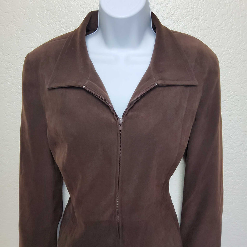 Bentley Arbuckle Brown Blazer, Women's Size 8 - Trinity Thrift