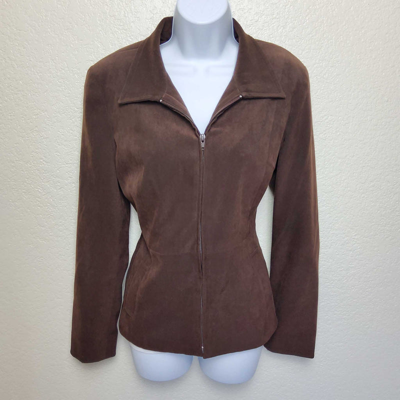 Bentley Arbuckle Brown Blazer, Women's Size 8 - Trinity Thrift