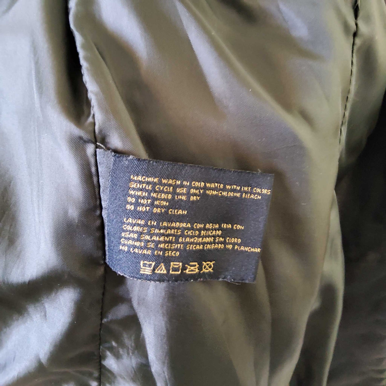 Big Chill Vintage Coffee Brown Faux Leather Jacket Women s Large Trinity Thrift