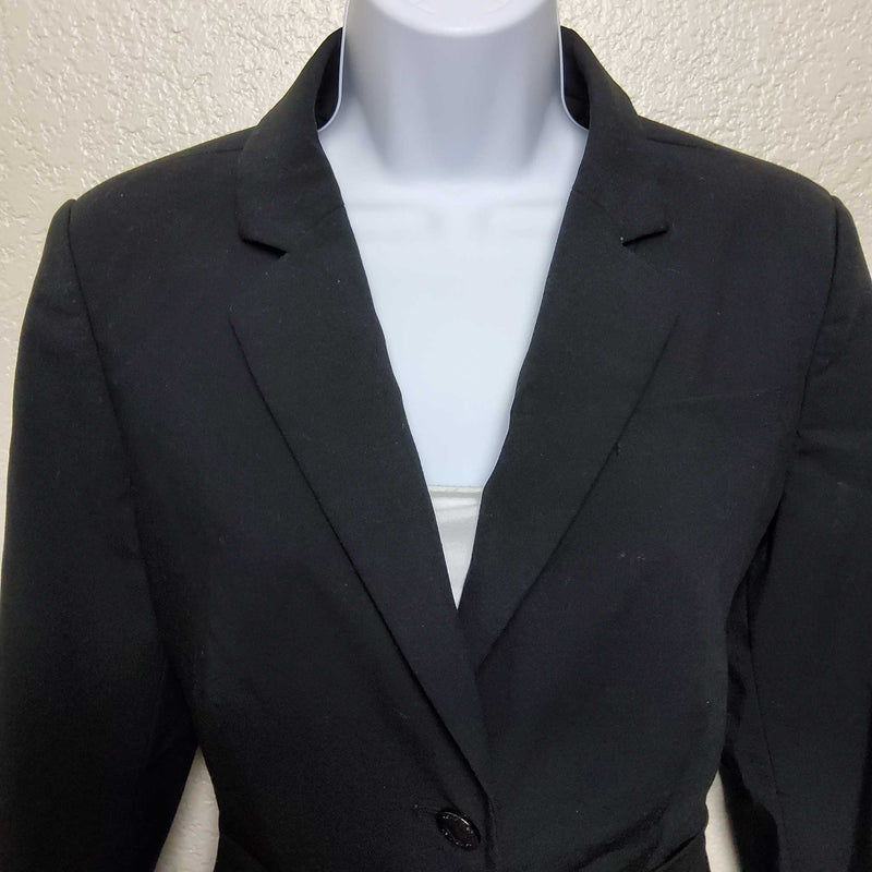 Calvin Klein Black Blazer, Women's Size 8 - Trinity Thrift