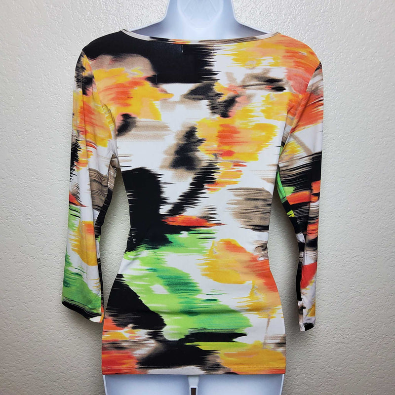 Calvin Klein Watercolor Blouse, Women's Medium - Trinity Thrift