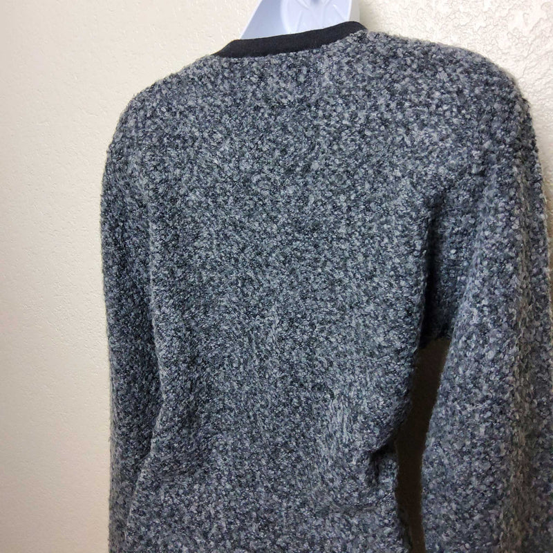 Cathy Daniels Gray Embellished Pullover Sweater, Women's Medium - Trinity Thrift