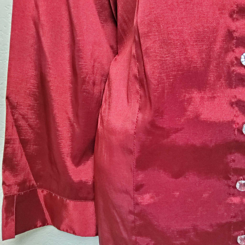 Cato Maroon Blouse, Women's Size 26/28W - Trinity Thrift