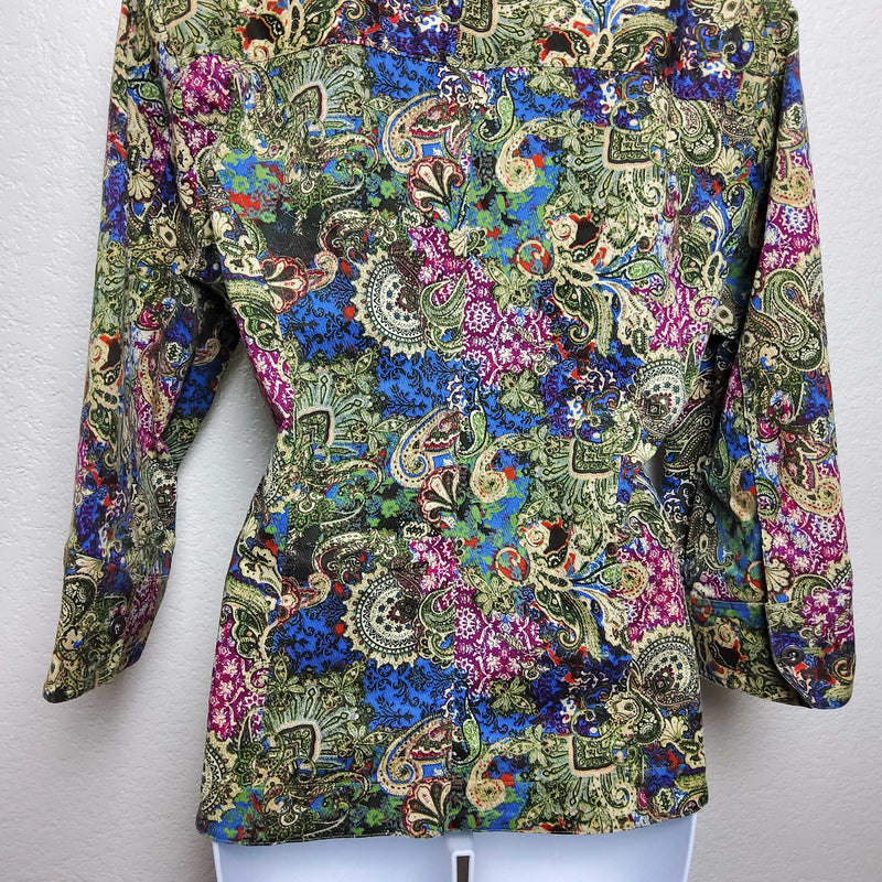 Christopher & Banks Floral Print Blazer, Women's Extra Large - Trinity Thrift