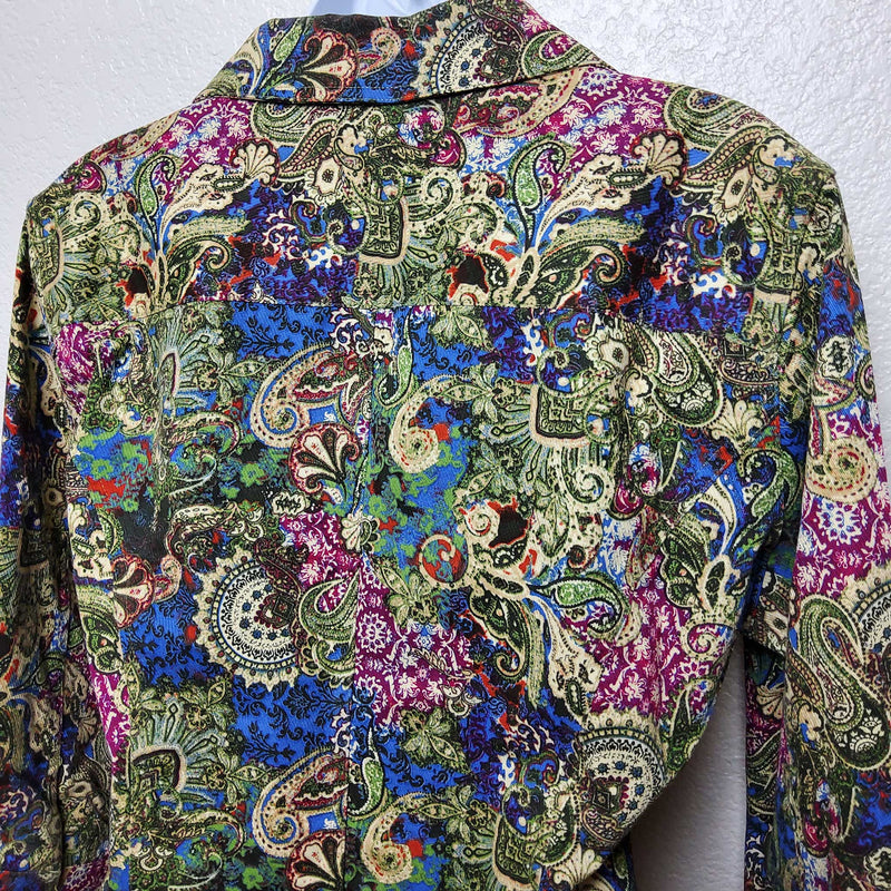 Christopher & Banks Floral Print Blazer, Women's Extra Large - Trinity Thrift