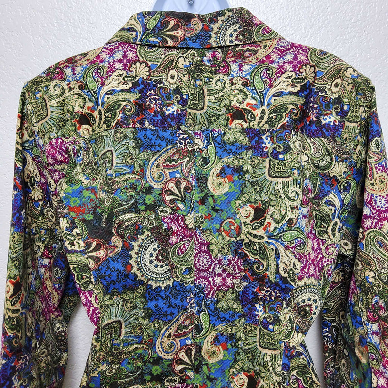 Christopher & Banks Floral Print Blazer, Women's Extra Large - Trinity Thrift