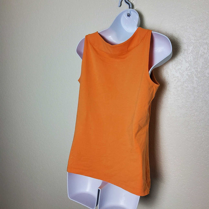 Christopher & Banks Orange Tank Top, Women's Petite Medium - Trinity Thrift