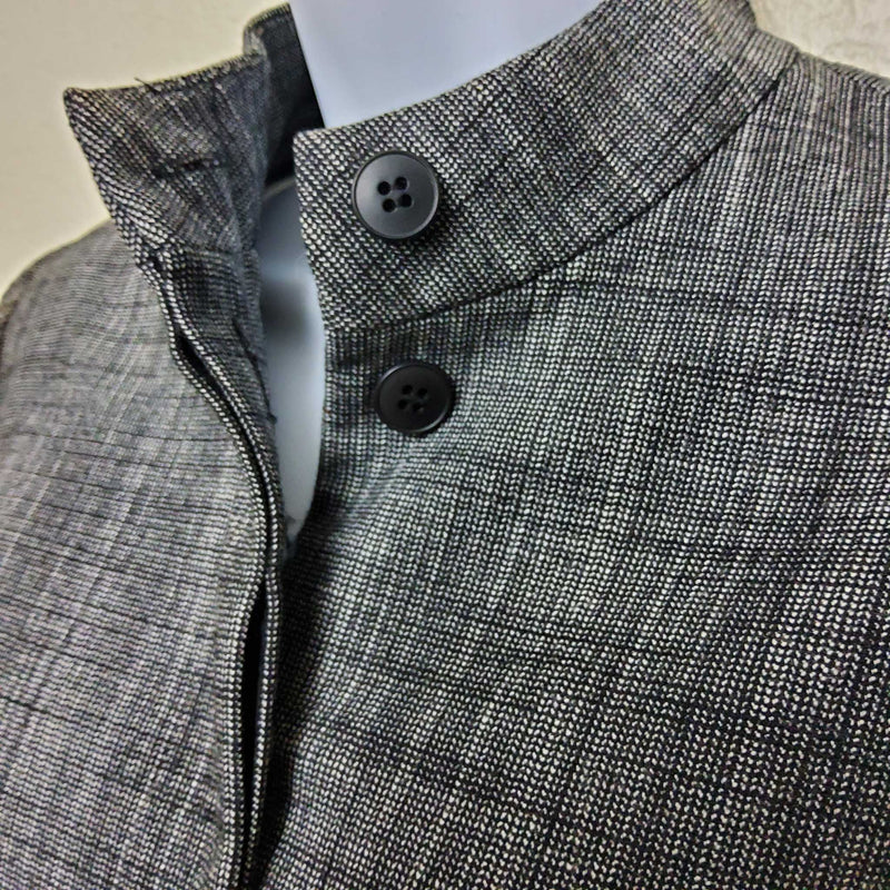 Context Gray Button-up Blazer, Women's Size 6 - Trinity Thrift