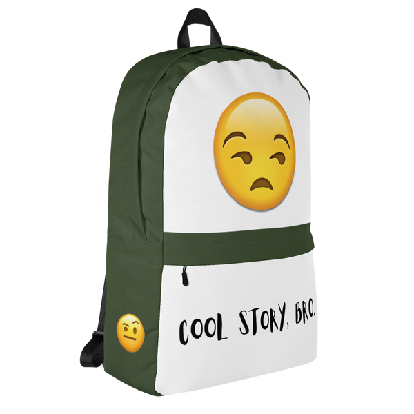 Cool Story, Bro Backpack (Left Side) - BackDrip