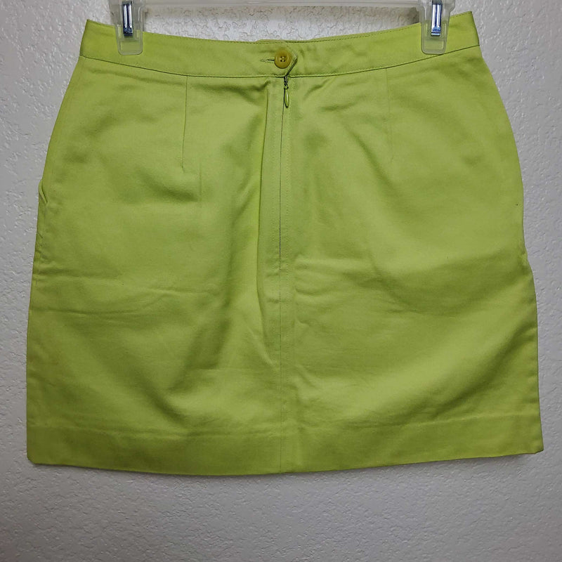 Esprit Neon Green Skirt, Women's Size 5-6 - Trinity Thrift