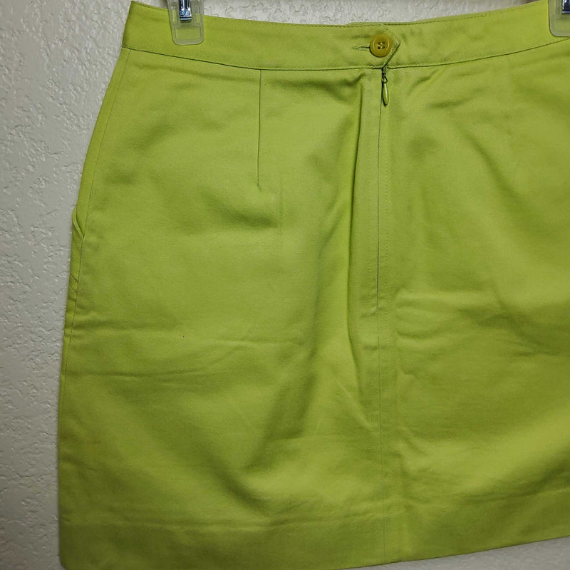 Esprit Neon Green Skirt, Women's Size 5-6 - Trinity Thrift