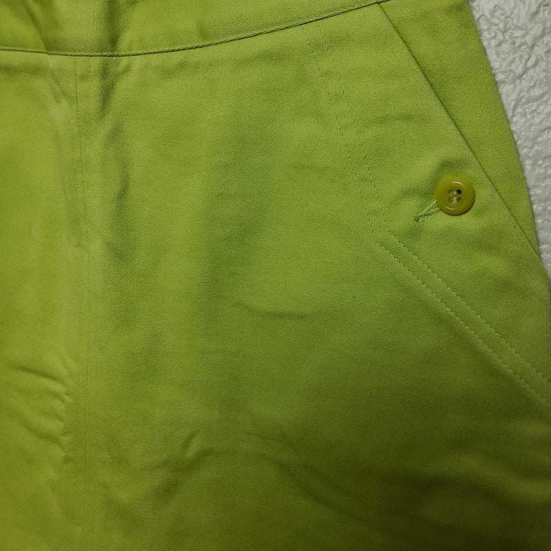 Esprit Neon Green Skirt, Women's Size 5-6 - Trinity Thrift