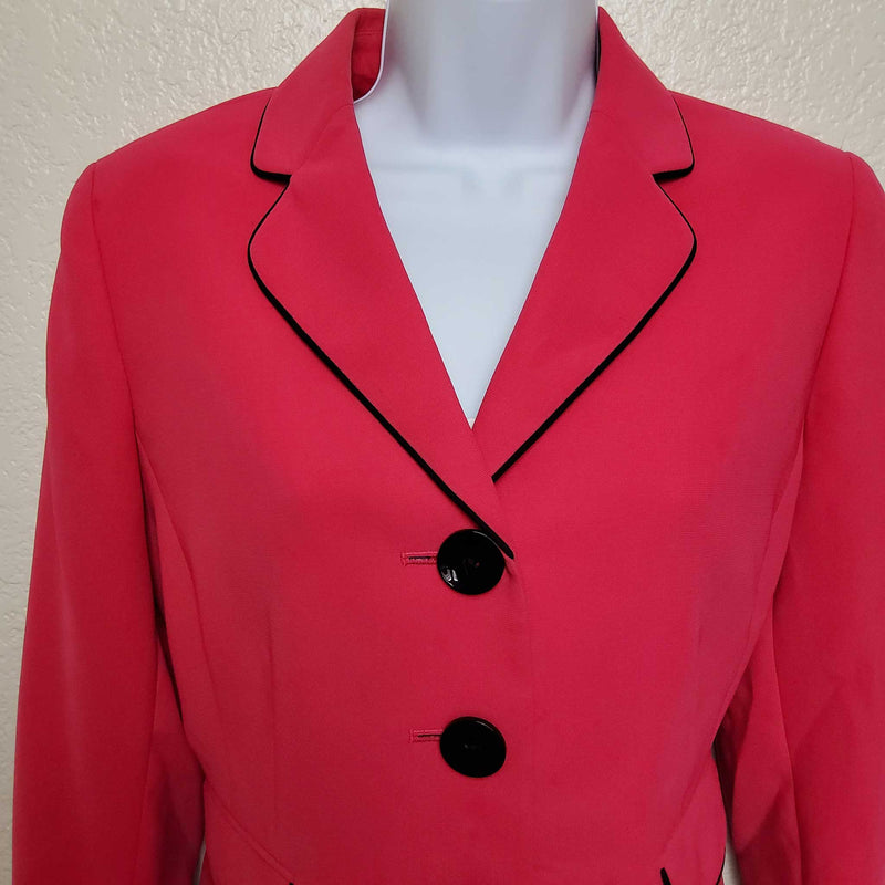 Evan-Picone Hot Pink Blazer, Women's Petite Size 8 - Trinity Thrift