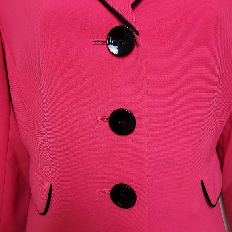 Evan-Picone Hot Pink Blazer, Women's Petite Size 8 - Trinity Thrift