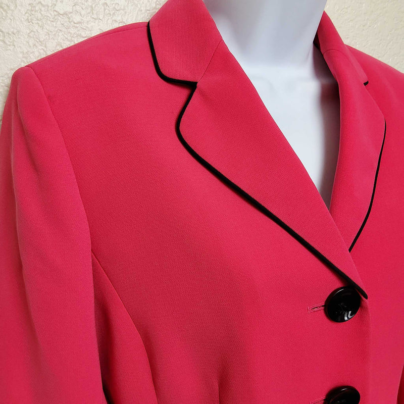 Evan-Picone Hot Pink Blazer, Women's Petite Size 8 - Trinity Thrift