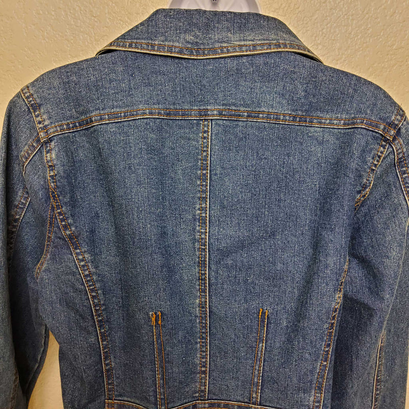 Faded Glory Blue Jean Jacket, Women's Medium - Trinity Thrift