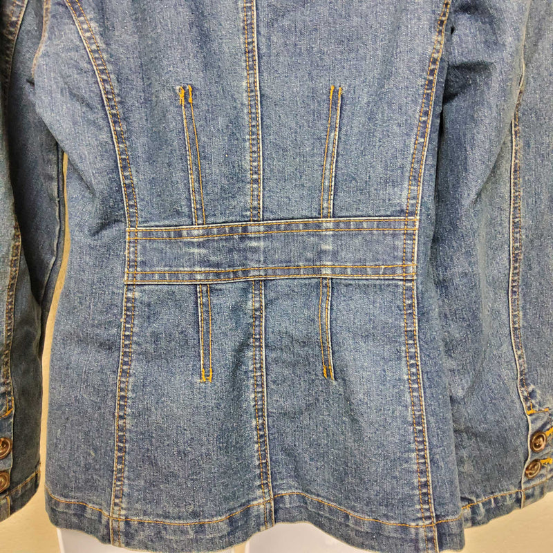 Faded Glory Blue Jean Jacket, Women's Medium - Trinity Thrift