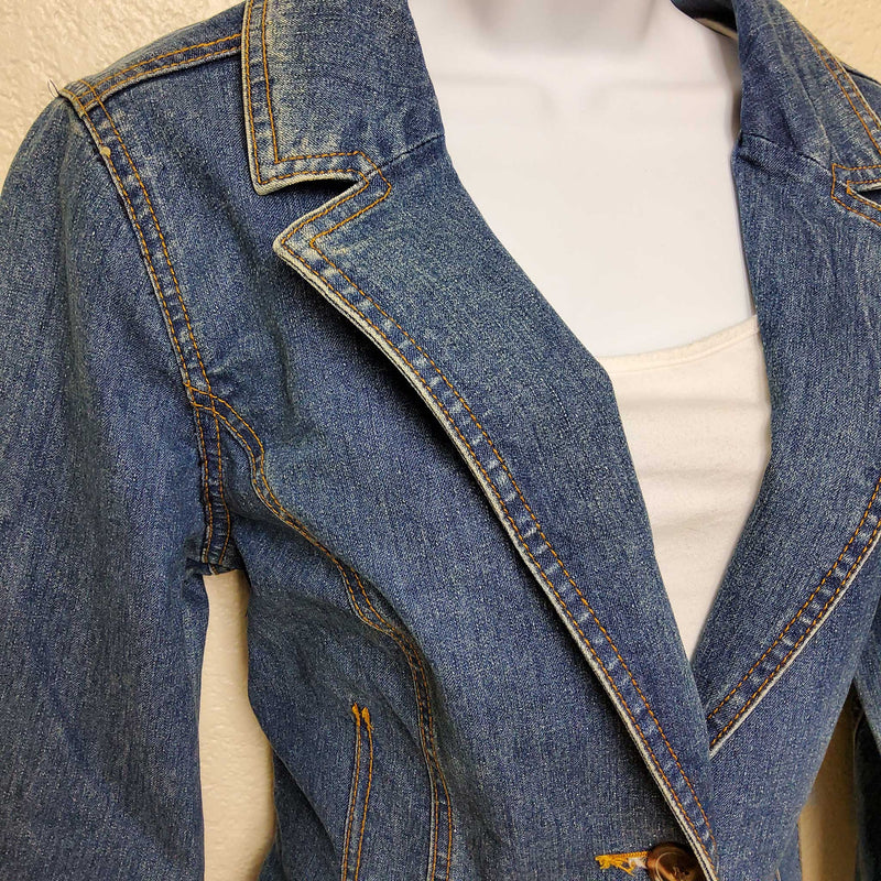 Faded Glory Blue Jean Jacket, Women's Medium - Trinity Thrift