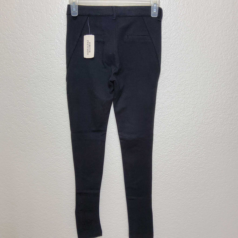 Forever 21 Black Zippered Leggings, Women's Small - Trinity Thrift