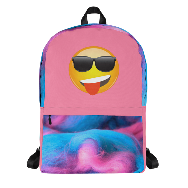 Cotton Candy, Mandy Backpack (Front) - BackDrip