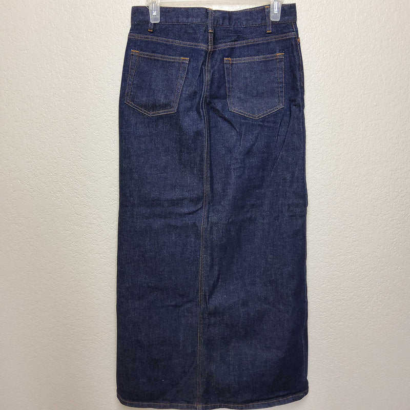 GAP Blue Jean Skirt with Front Split, Women's Size 4 - Trinity Thrift