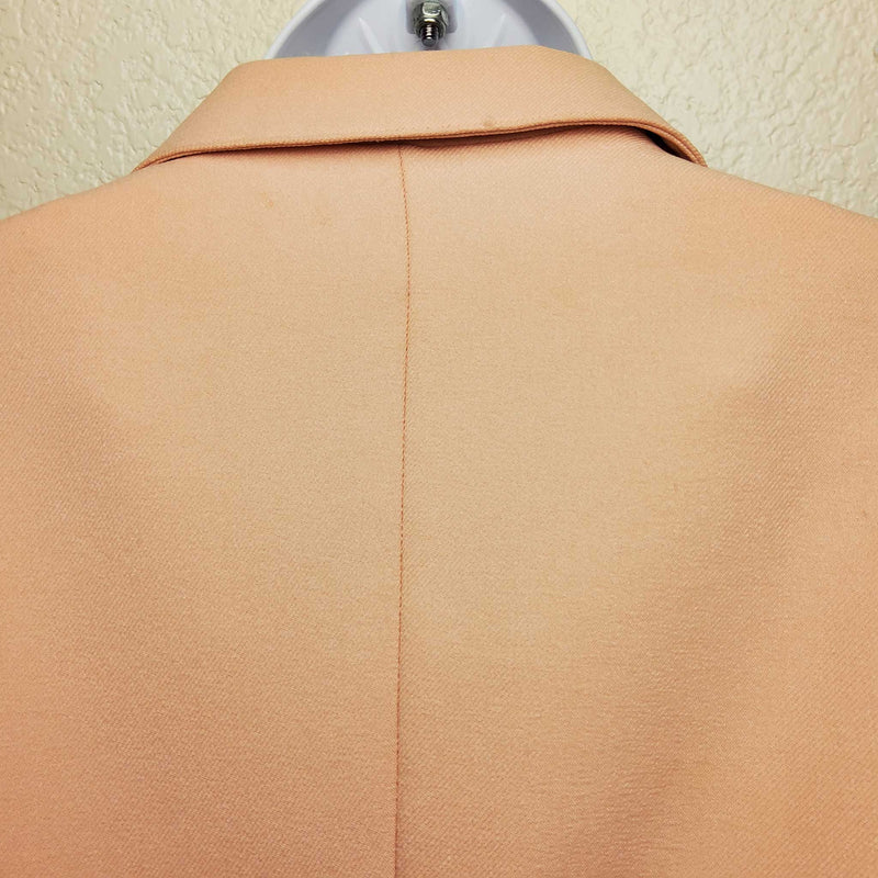 Haberdashery Peach Lined Blazer, Women's Size 10