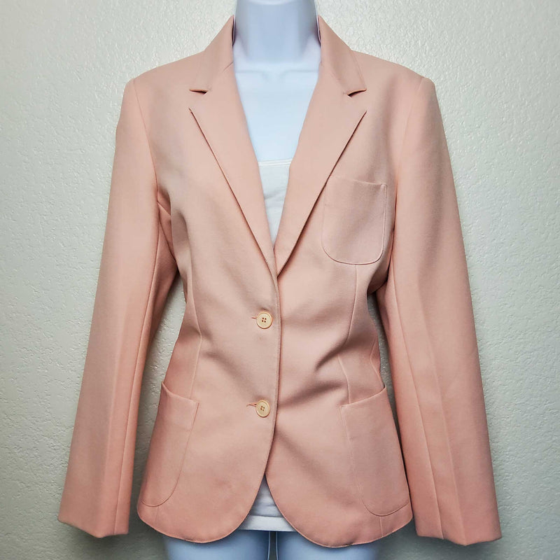 Haberdashery Peach Lined Blazer, Women's Size 10