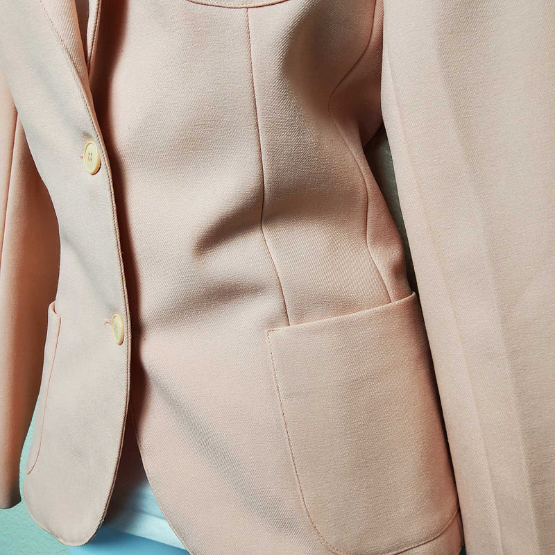 Haberdashery Peach Lined Blazer, Women's Size 10