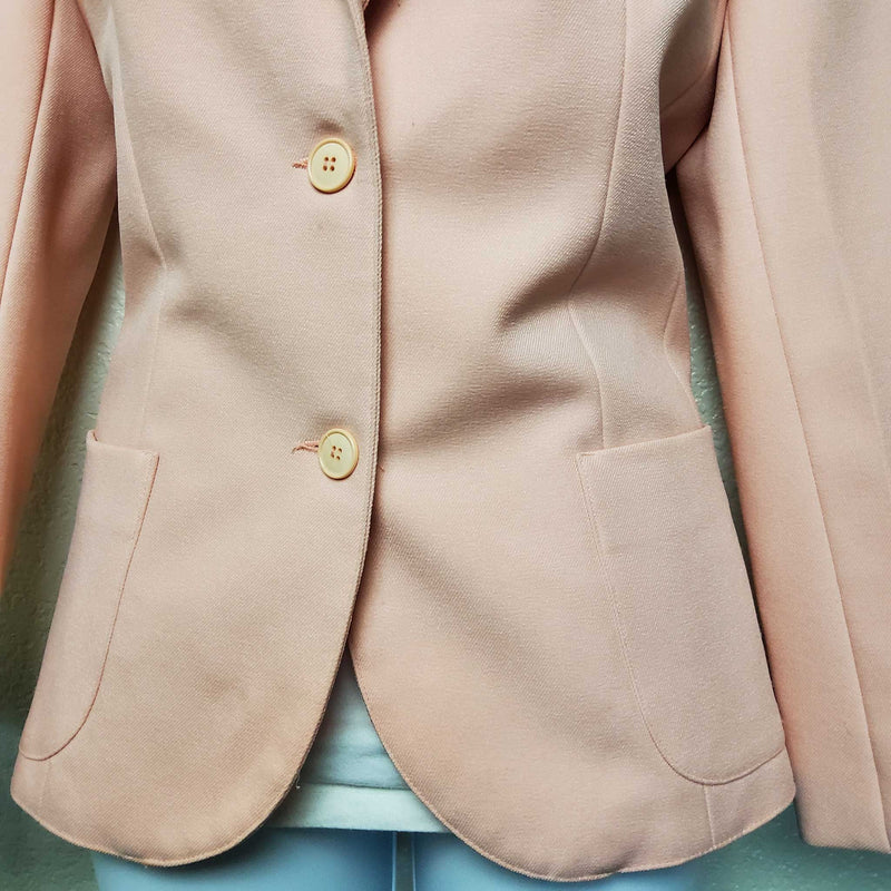 Haberdashery Peach Lined Blazer, Women's Size 10