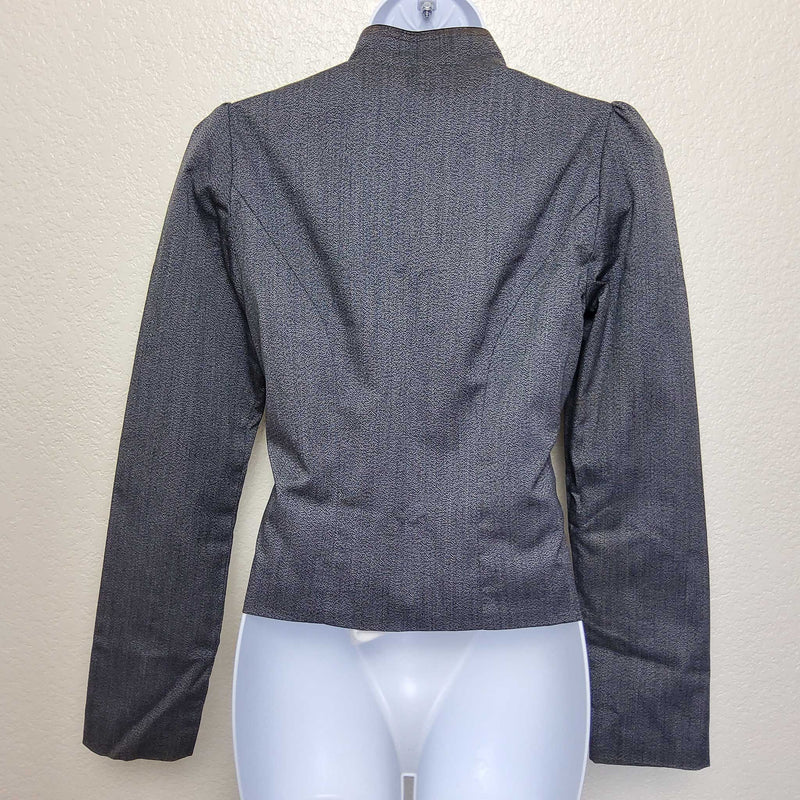 Heart Soul Gray Static Blazer, Women's Medium - Trinity Thrift