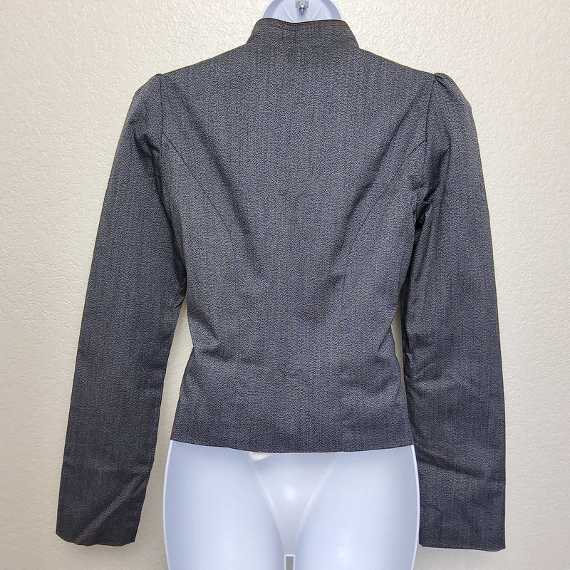 Heart Soul Gray Static Blazer, Women's Medium - Trinity Thrift