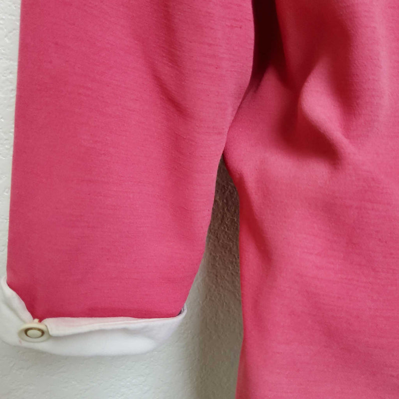 Henry Lee Pink Blazer with White Collar, Women's Size 10 - Trinity Thrift